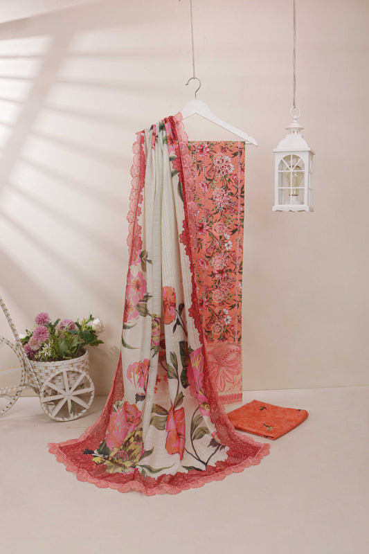 Luxury Lawn Embroidered suit H25SELHA75