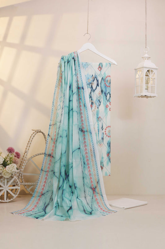 Lawn Embroidered Suit H25SLGF03