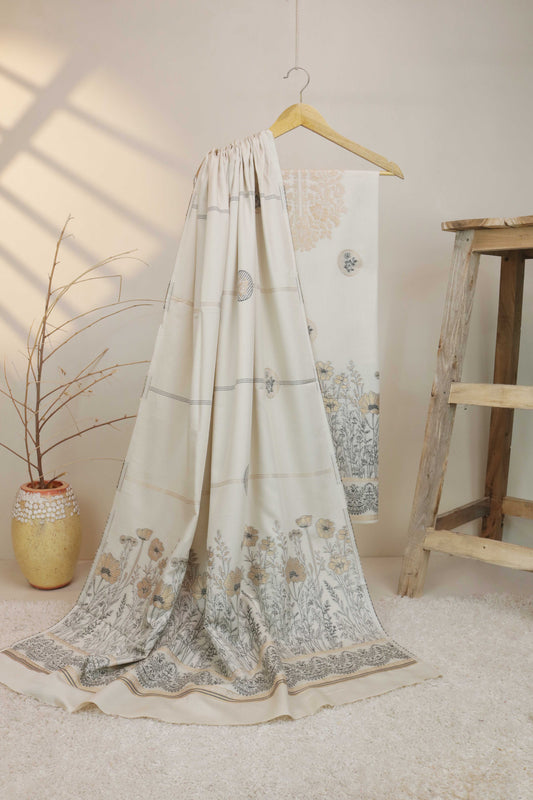 3Piece Linen Jacquard Suit VC32