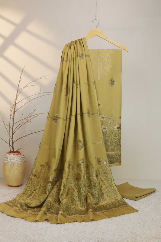 3Piece Linen Jacquard Suit VC29