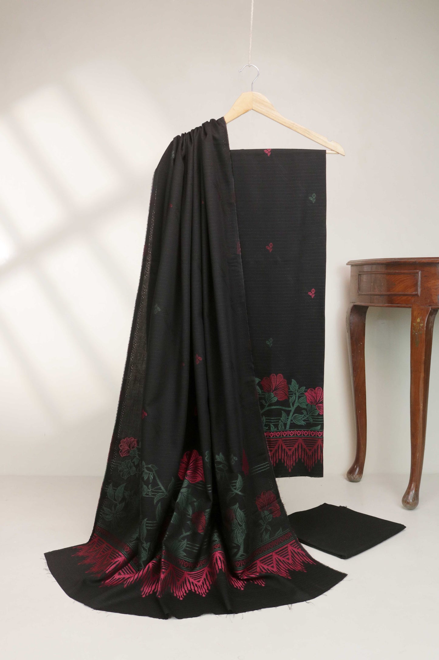3Piece Linen Jacquard Suit VC22