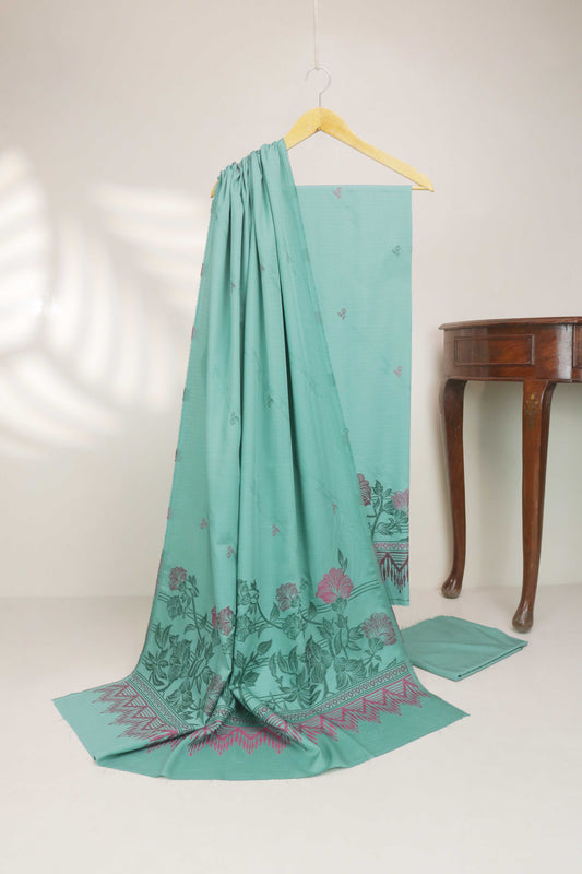 3Piece Linen Jacquard Suit VC25