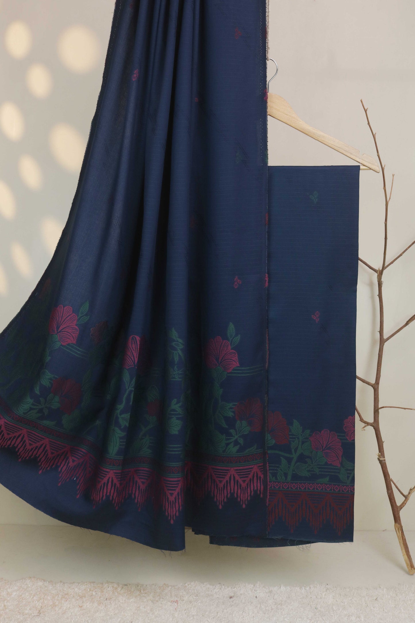 3Piece Linen Jacquard Suit VC28