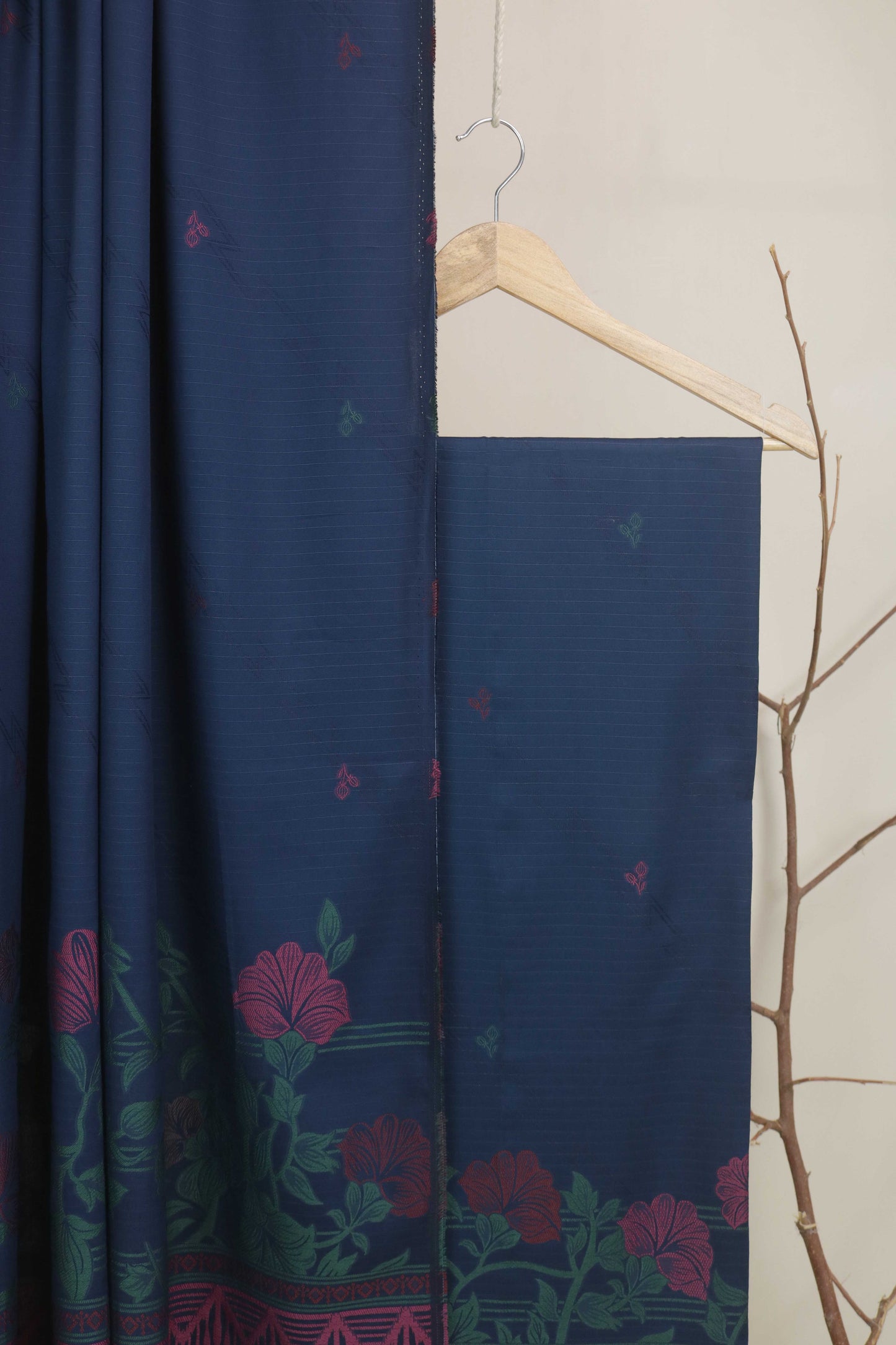 3Piece Linen Jacquard Suit VC28