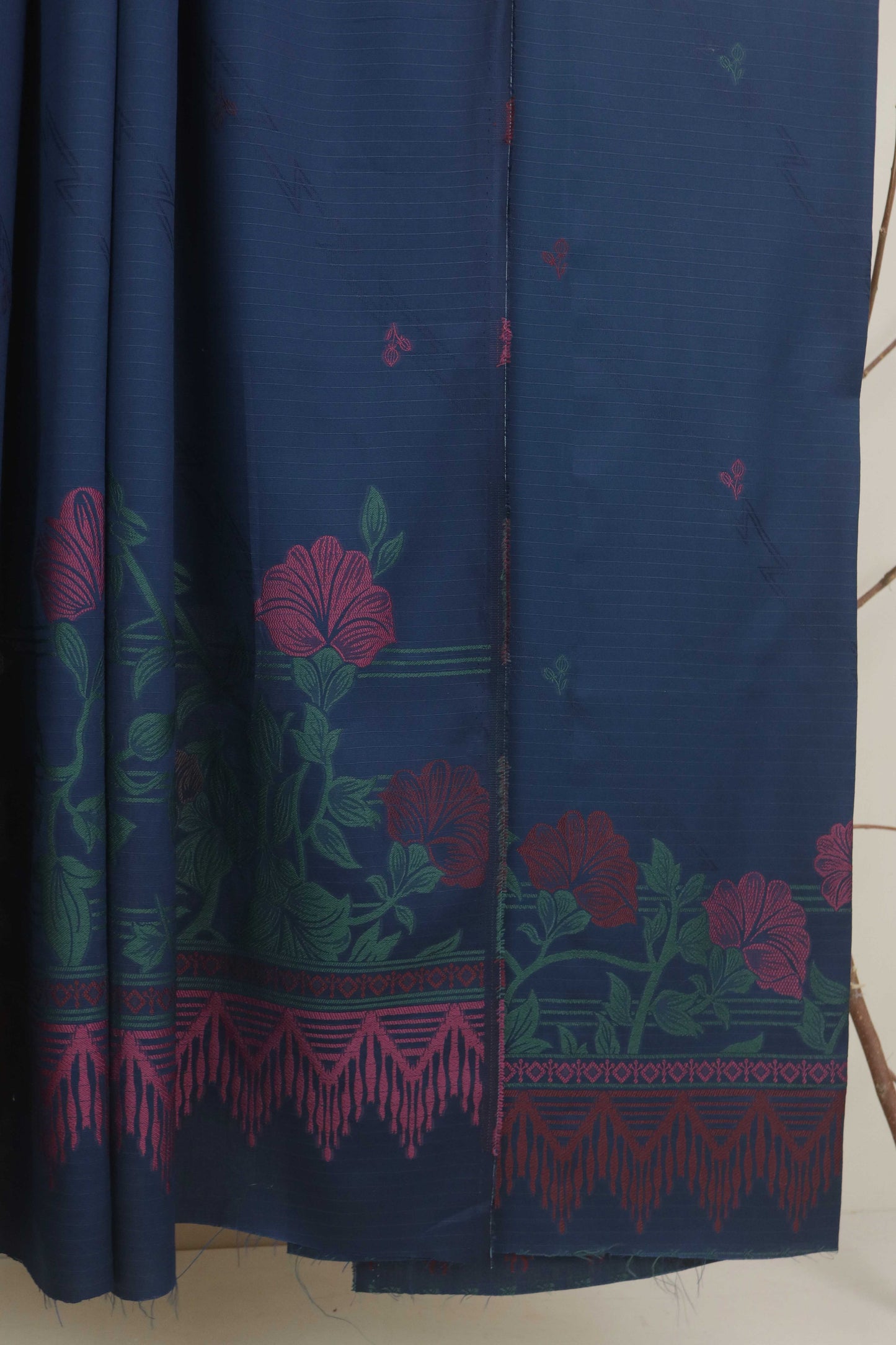 3Piece Linen Jacquard Suit VC28