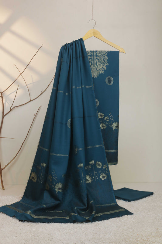 3Piece Linen Jacquard Suit VC33