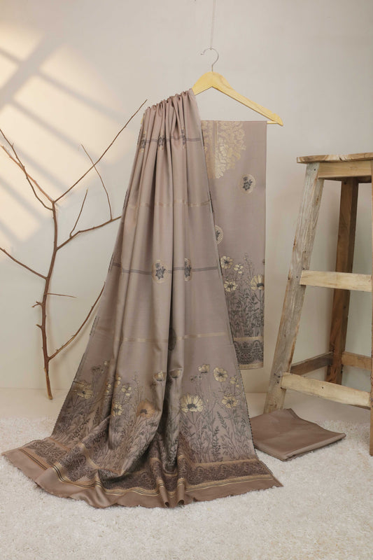 3Piece Linen Jacquard Suit VC34