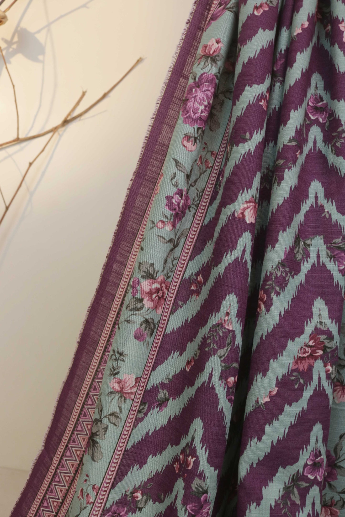 3Piece – Printed Khaddar Suit KD3P01