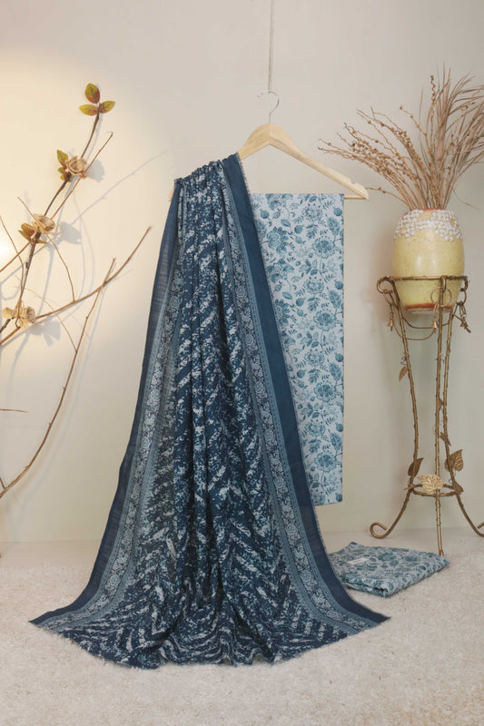 3Piece – Printed Khaddar Suit KD3P02