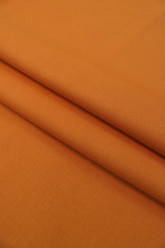 Plain Khaddar Rust - Shirt Piece