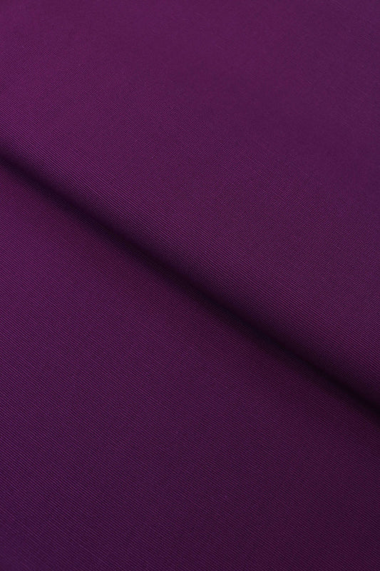 Plain Khaddar Plum - Shirt Piece