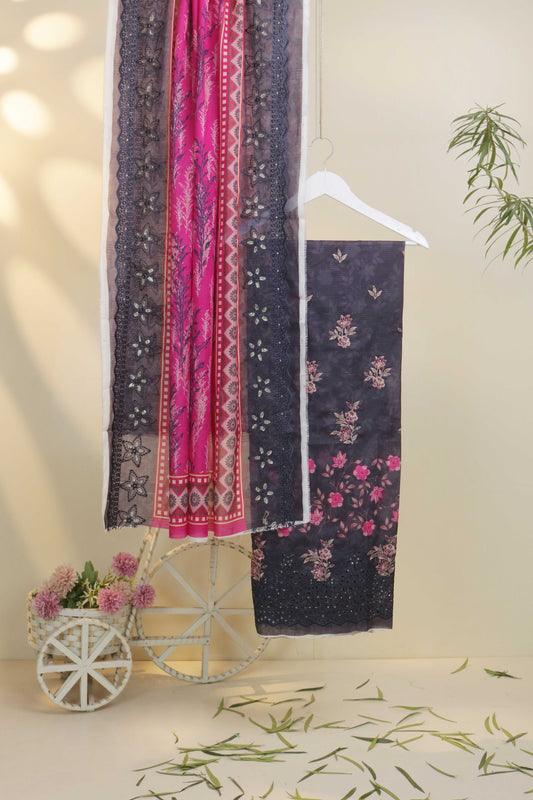 Luxury Lawn Embroidered Suit H25SLEMB23