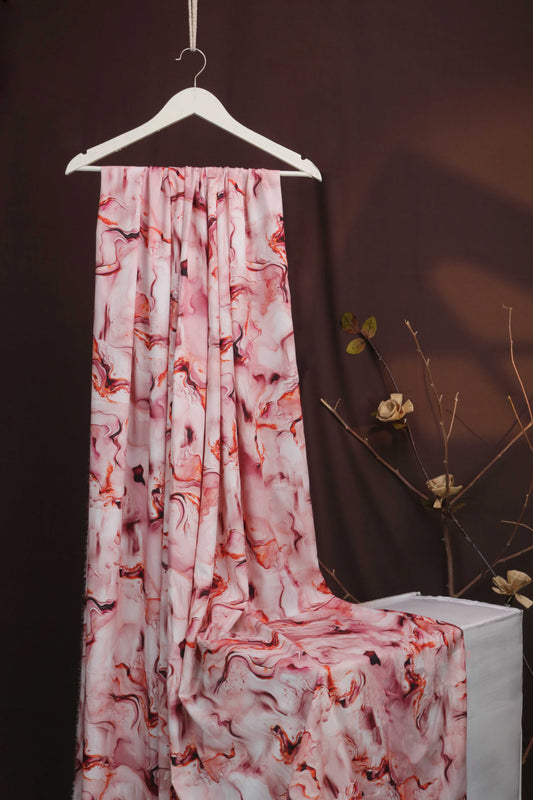 2Piece - Printed Linen Suit PLI2P15