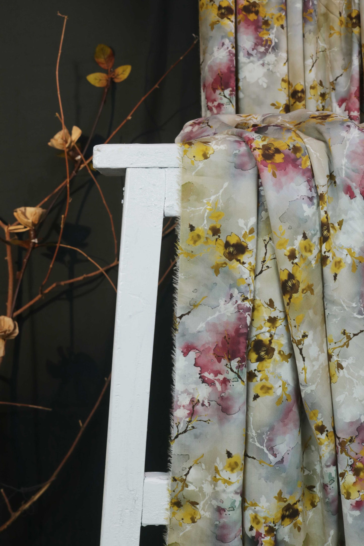 2Piece - Printed Linen Suit PLI2P10