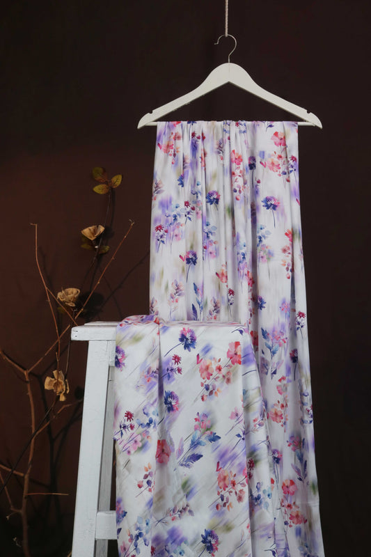 2Piece - Printed Linen Suit PLI2P30