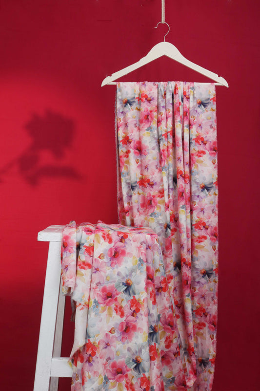 2Piece - Printed Linen Suit PLI2P05