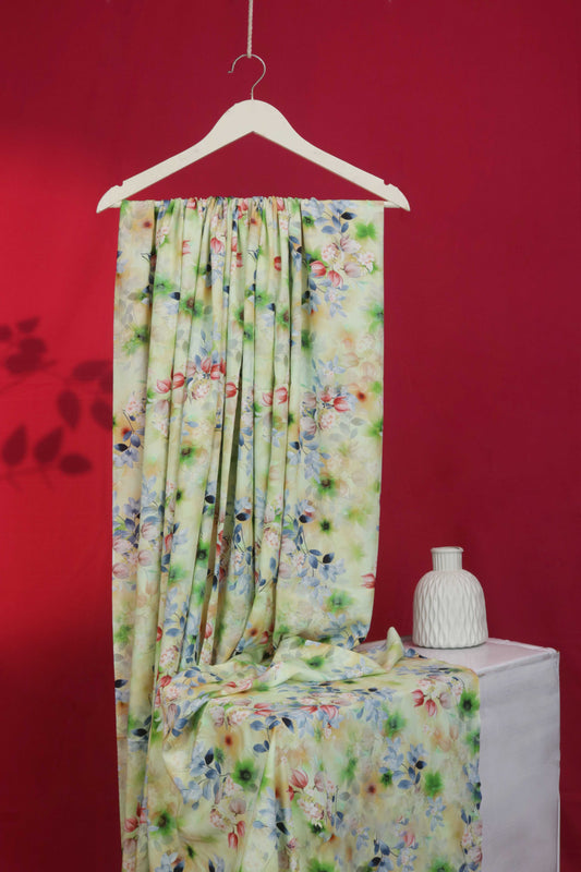 2Piece - Printed Linen Suit PLI2P34