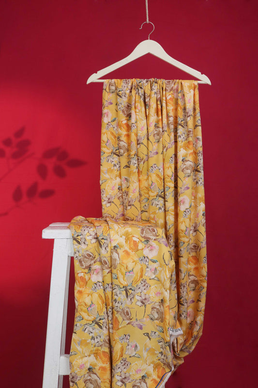 2Piece - Printed Linen Suit PLI2P40