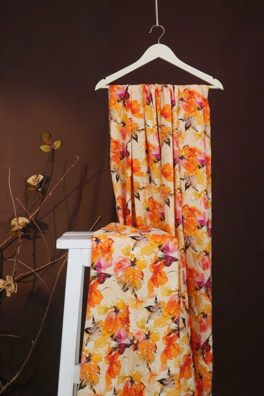 2Piece - Printed Linen Suit PLI2P39