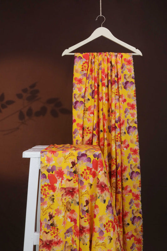 2Piece - Printed Linen Suit PLI2P52