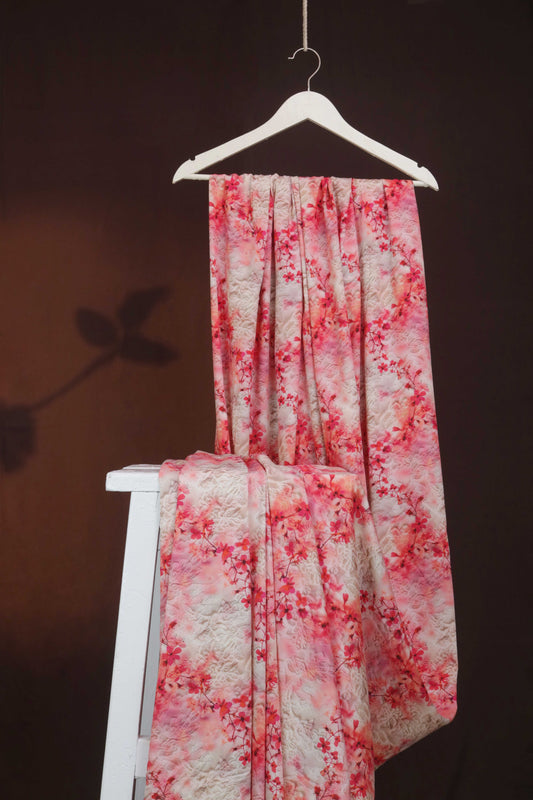 2Piece - Printed Linen Suit PLI2P66