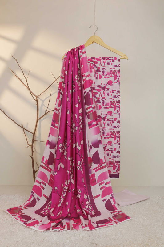 3Piece - Moonsoon  Linen Printed Suit MSST11