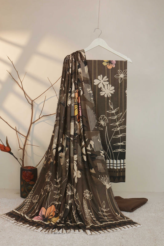 3Piece - Moonsoon  Linen Printed Suit MSST04