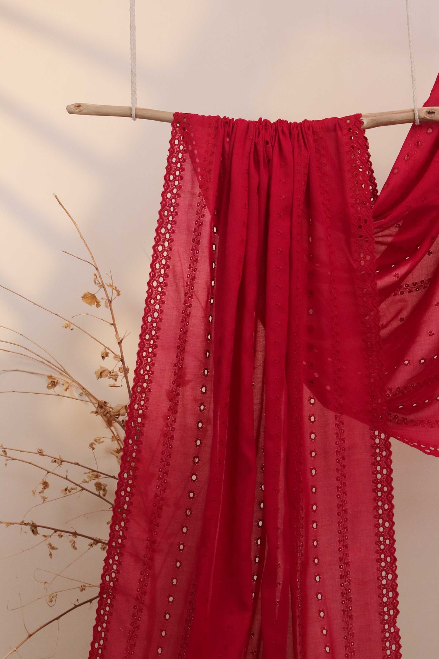 Embroidered Lawn Shawl 2868D