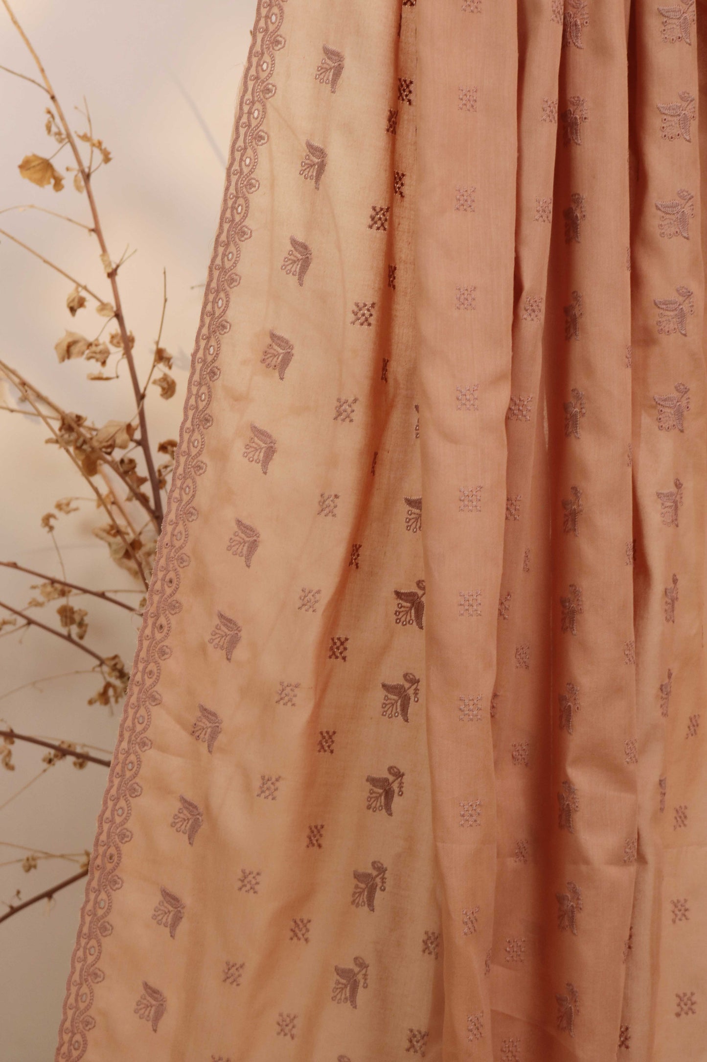 Embroidered Lawn Shawl LSH92