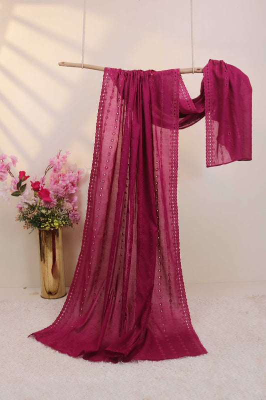 Embroidered Lawn Shawl 2868K