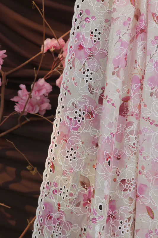 Embroidered Lawn Shawl LSH123