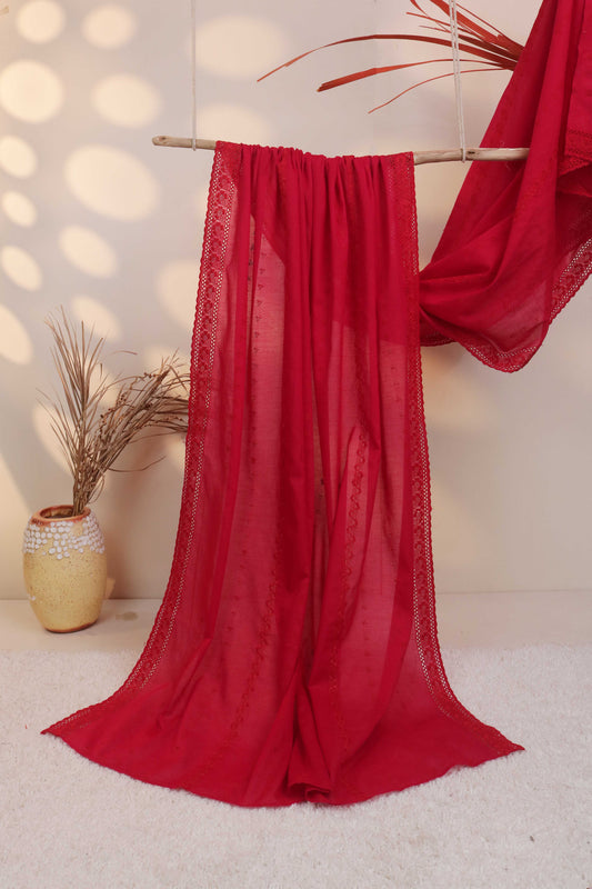 Embroidered Lawn full size Shawl 2991C