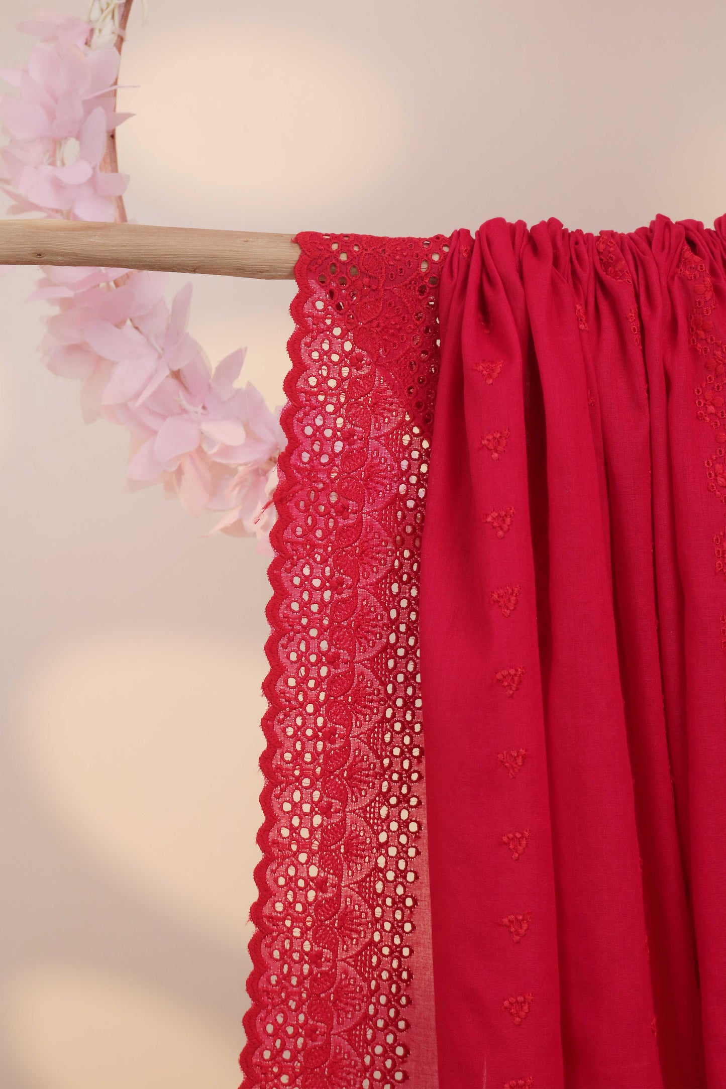 Embroidered Lawn full size Shawl 2991D