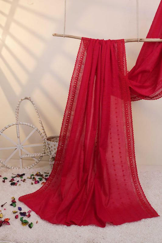 Embroidered Lawn full size Shawl 2991F