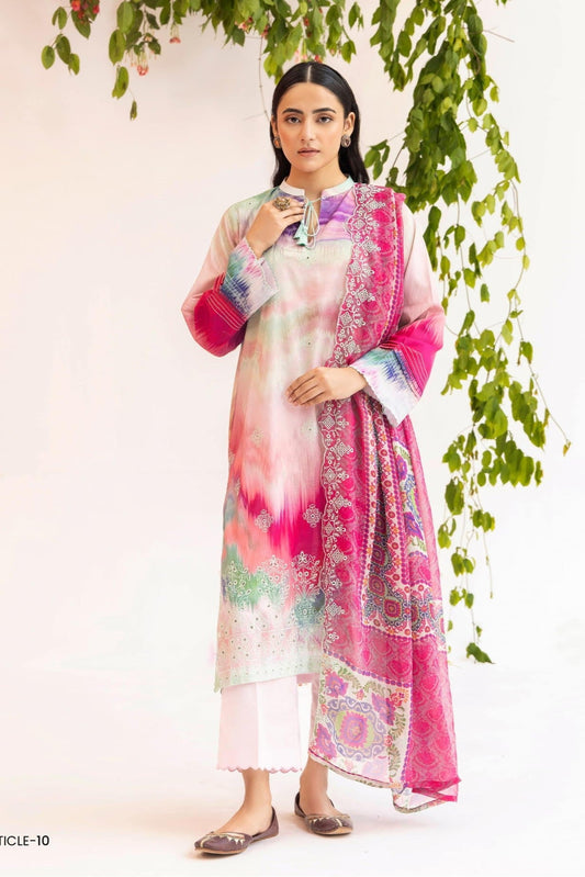 Lawn Embroidered Suit H25SLGM10
