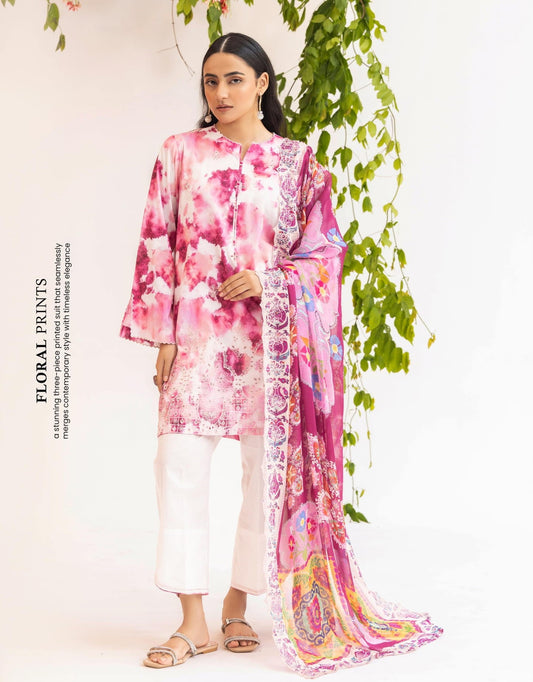 Lawn Embroidered Suit H25SLGM03