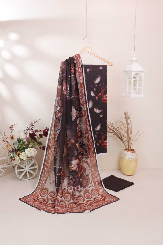 Luxury Lawn Printed Suit H25SLMJ1043