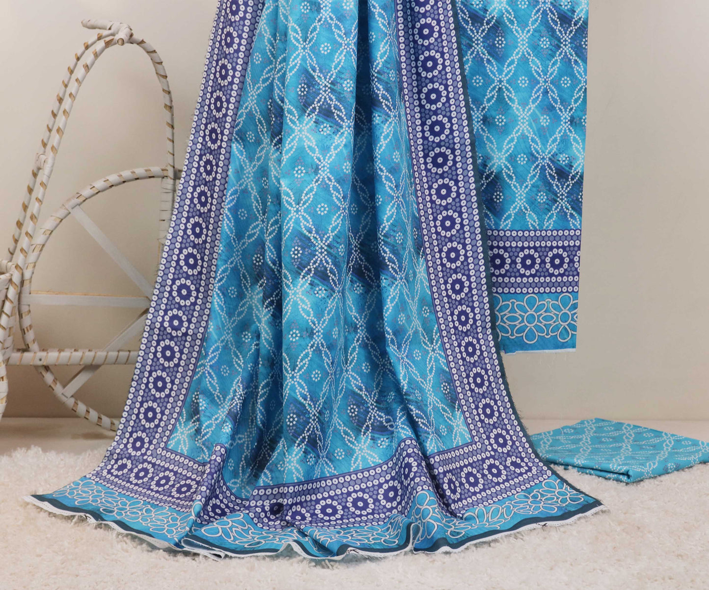 Cambric Printed Suit H25SLST80