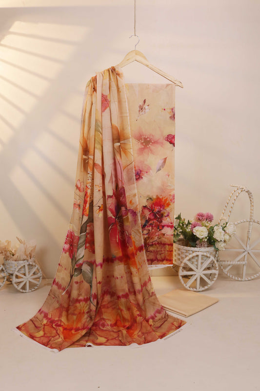 Luxury Lawn Printed Suit H25SLMJ2313