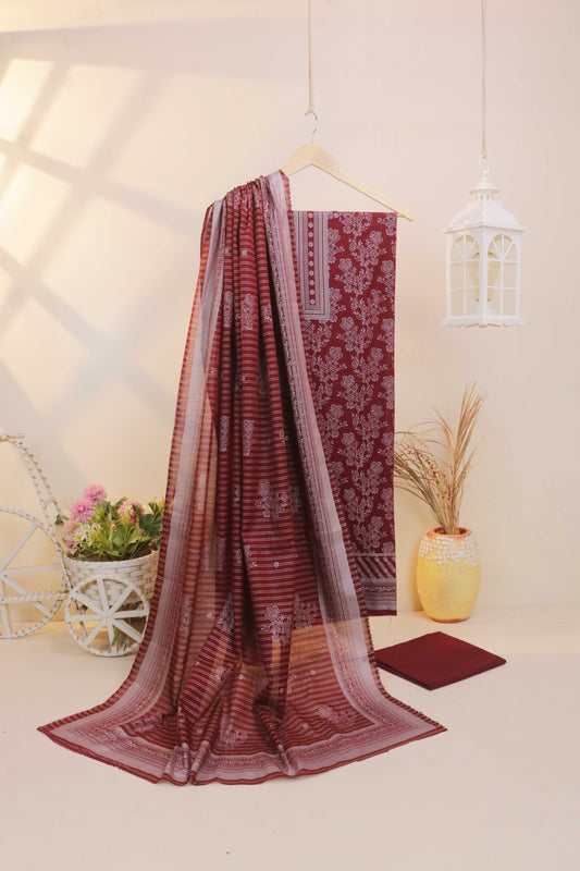 Classic Lawn Printed Suit H25SLMJ201