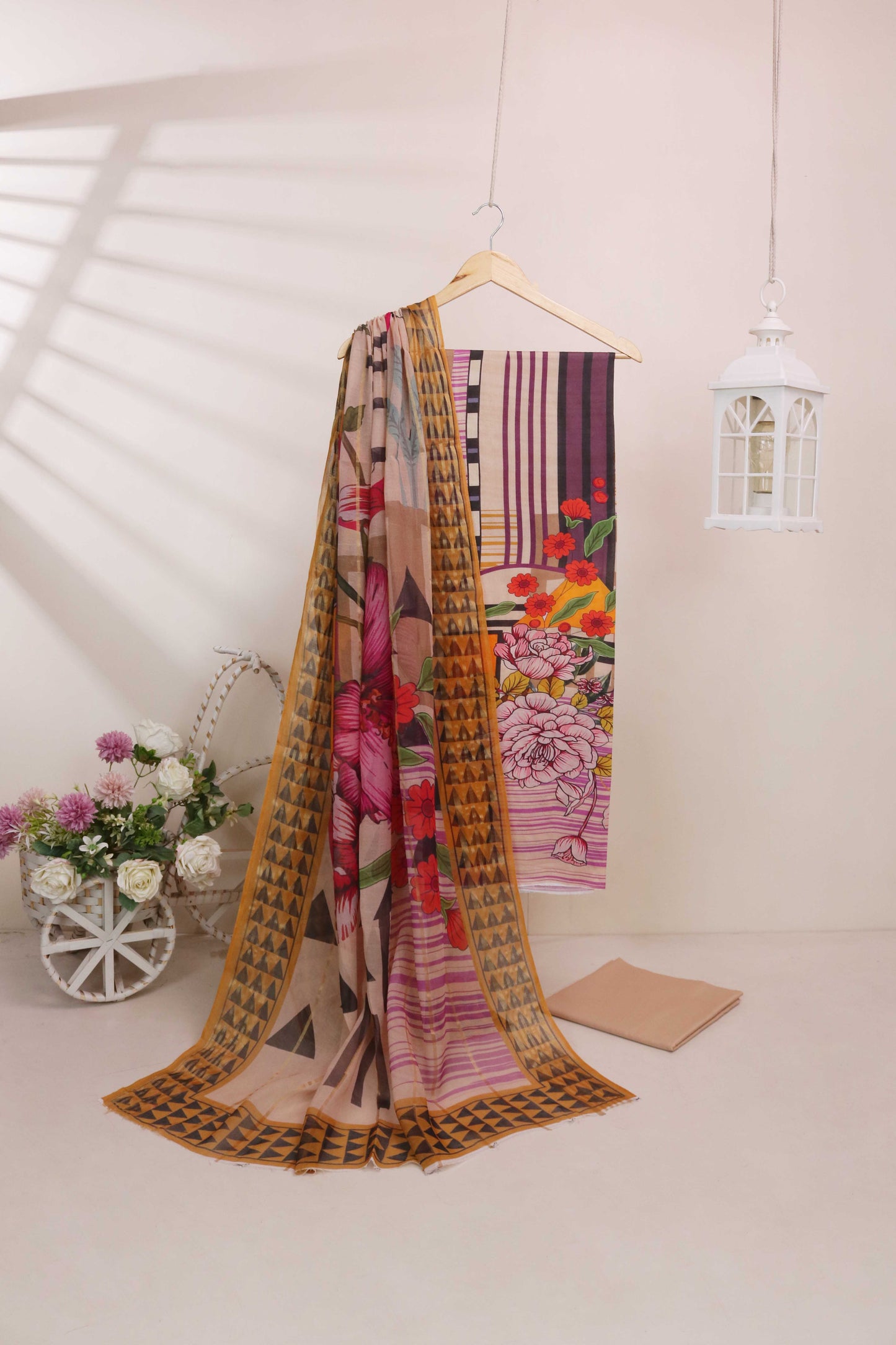 3Piece - Printed Lawn Suit POP ART  GJPA2401A17