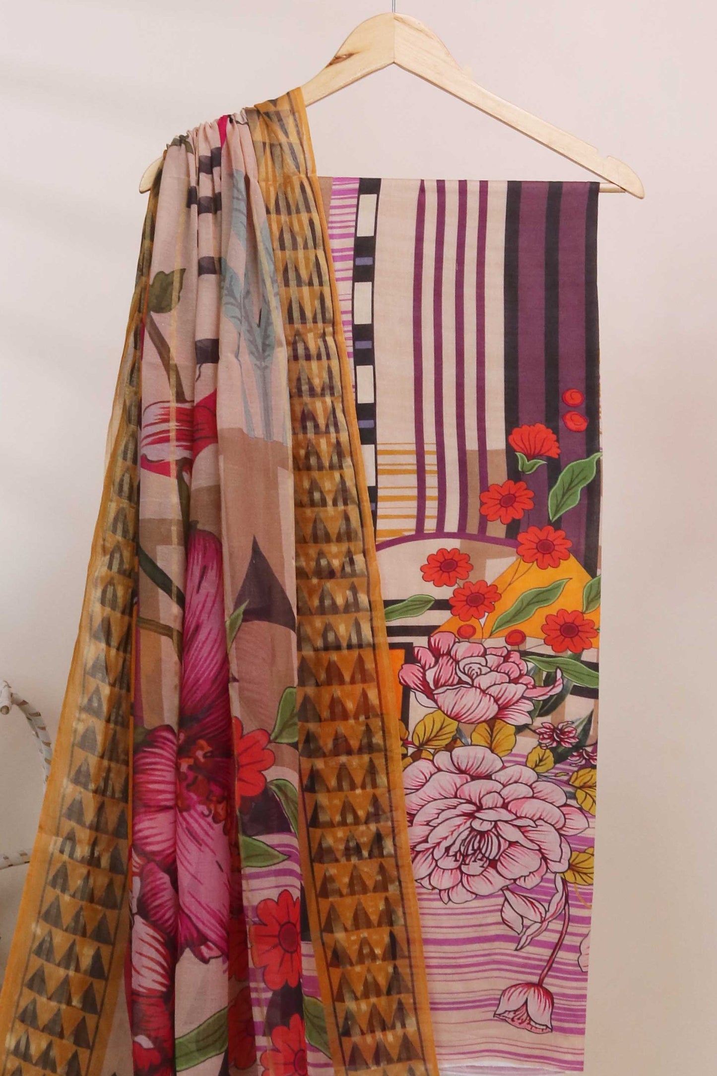 3Piece - Printed Lawn Suit POP ART  GJPA2401A17