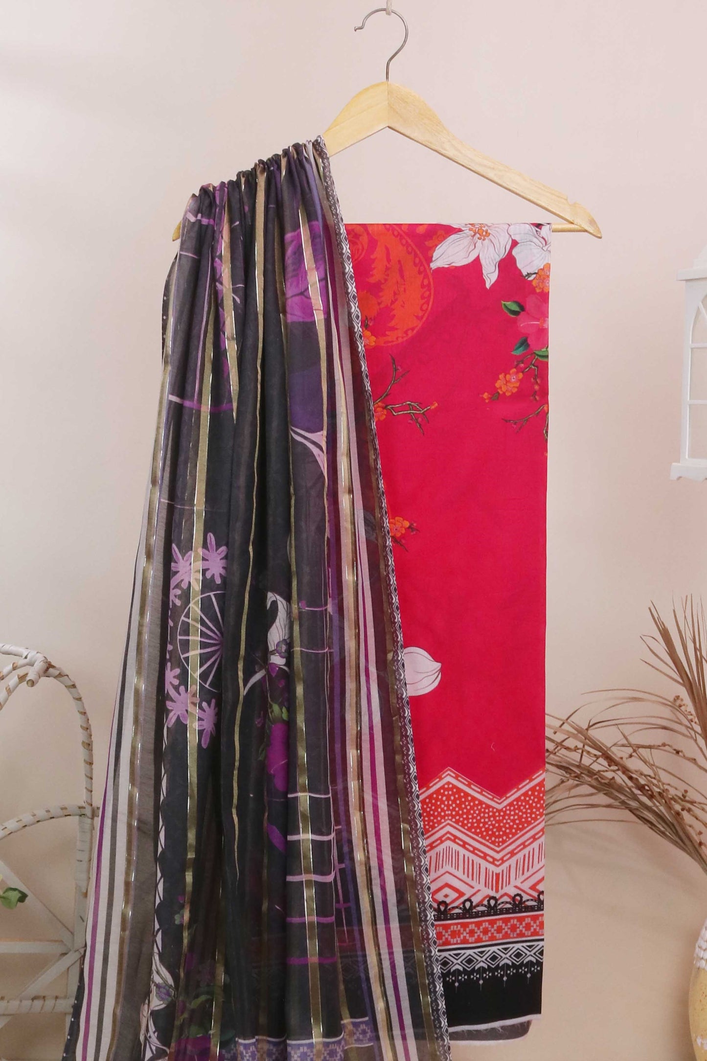 3Piece - Printed Lawn Suit POP ART  H25PA57