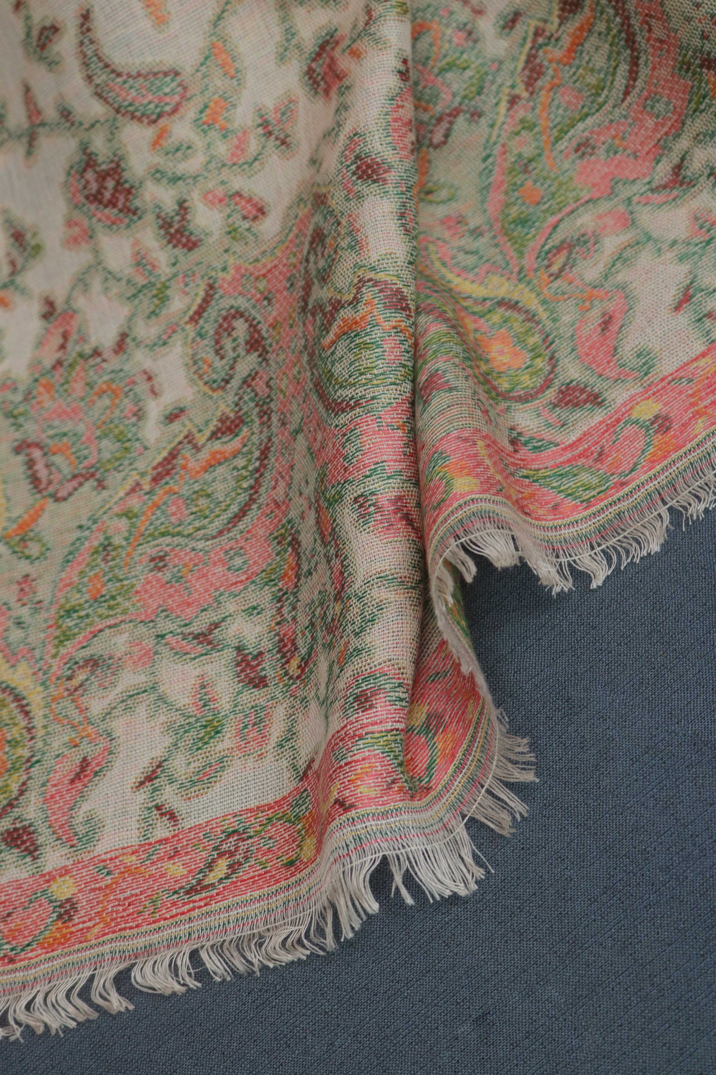 3Piece -Karandi with Pashmina Shawl KPP368
