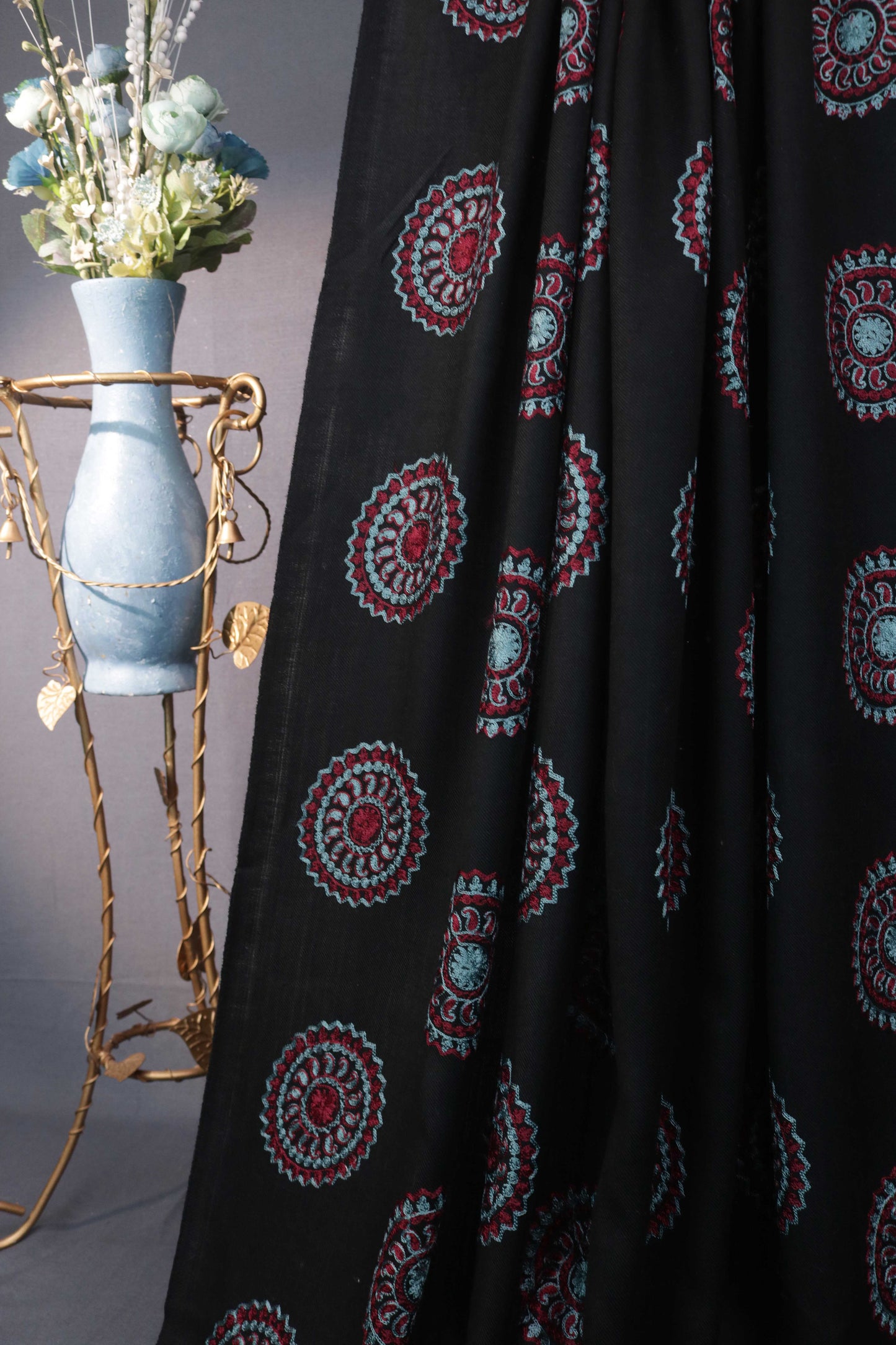Kani Embroidery Shawl 3533C