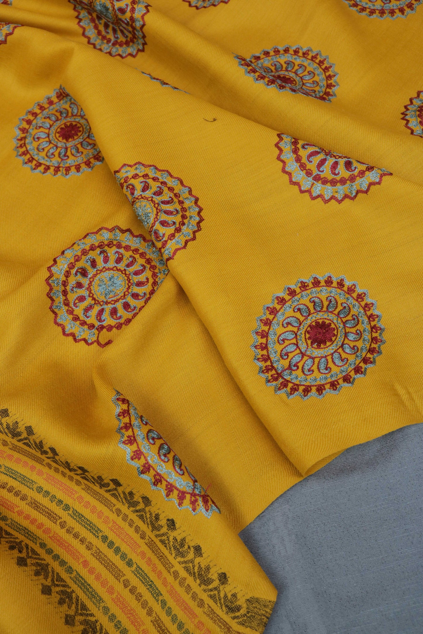 Kani Embroidery Shawl 3533D