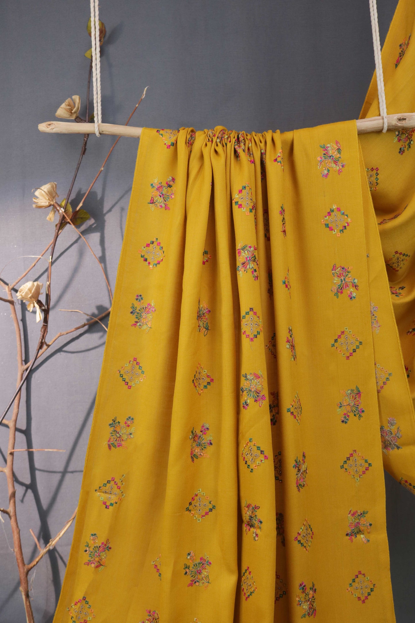 Kani Embroidery Shawl 3533M