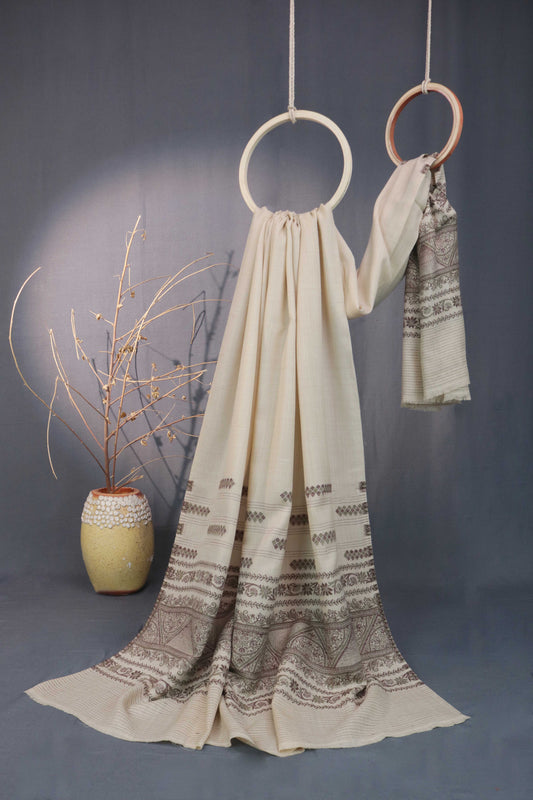 Pashmina Jacquard Shawl 3296B