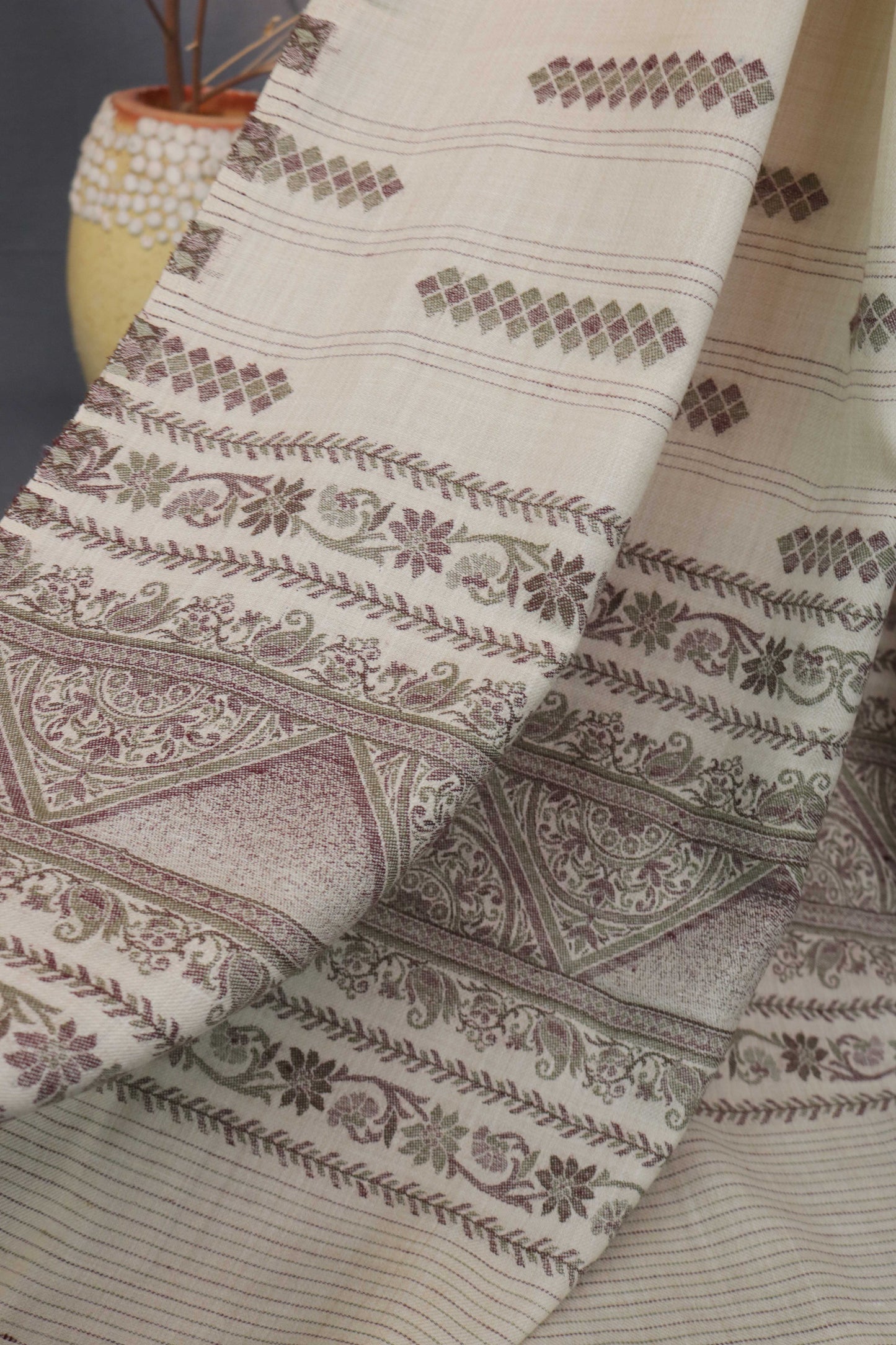 Pashmina Jacquard Shawl 3296B