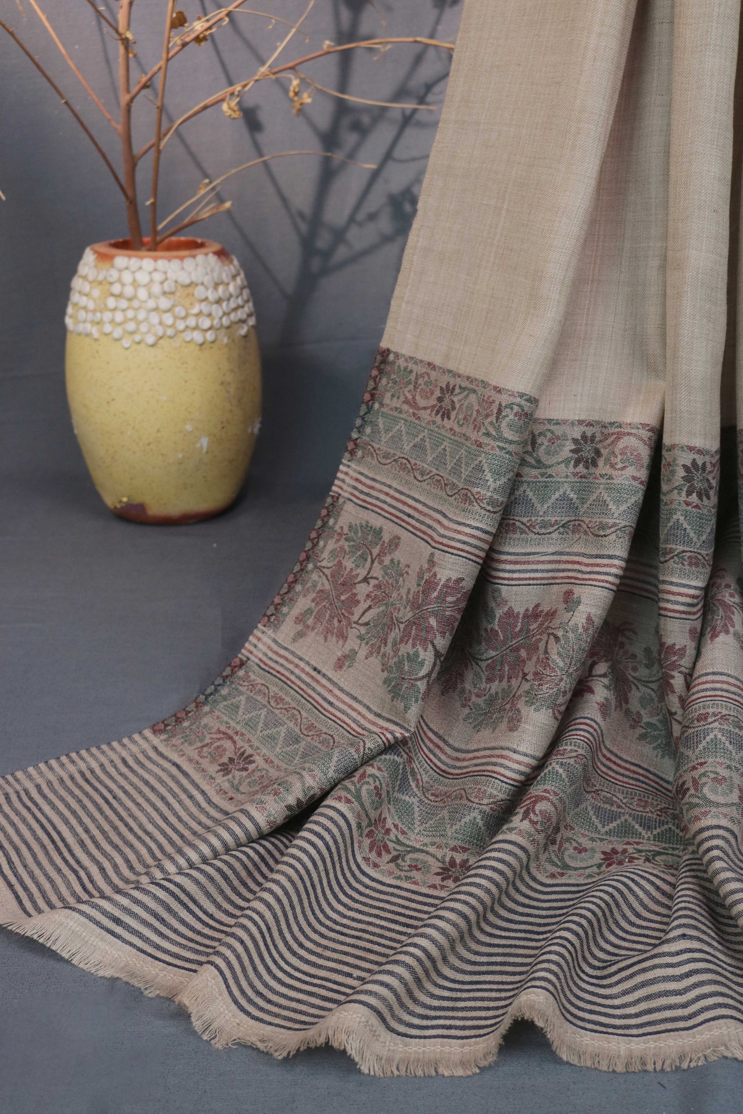 Pashmina Jacquard Shawl 3075